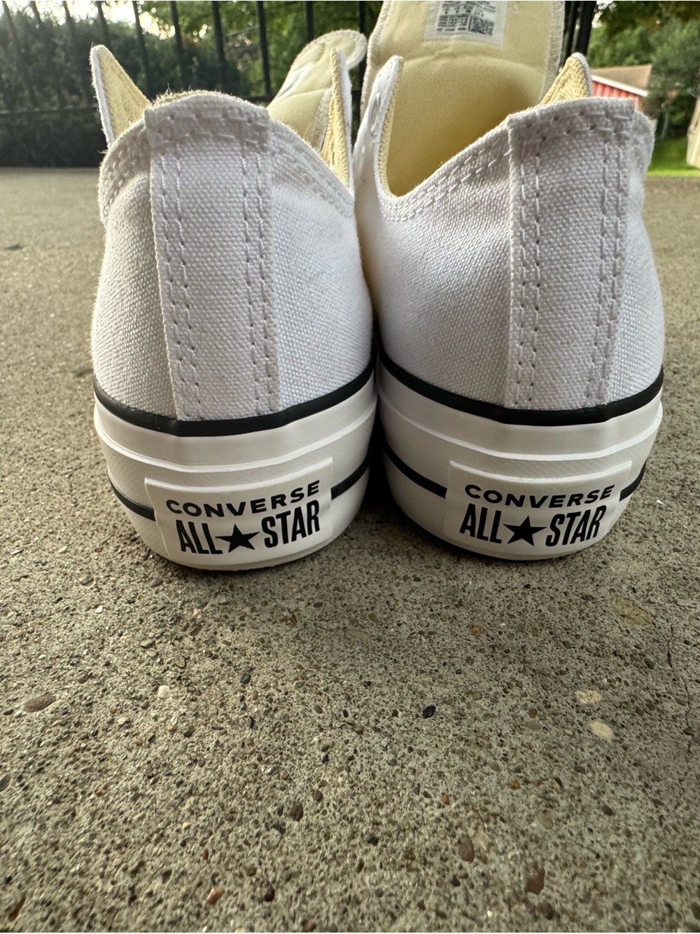 Converse Chuck Taylor All Star White Slip-On Sneakers Women’s 8 - Picture 5 of 6